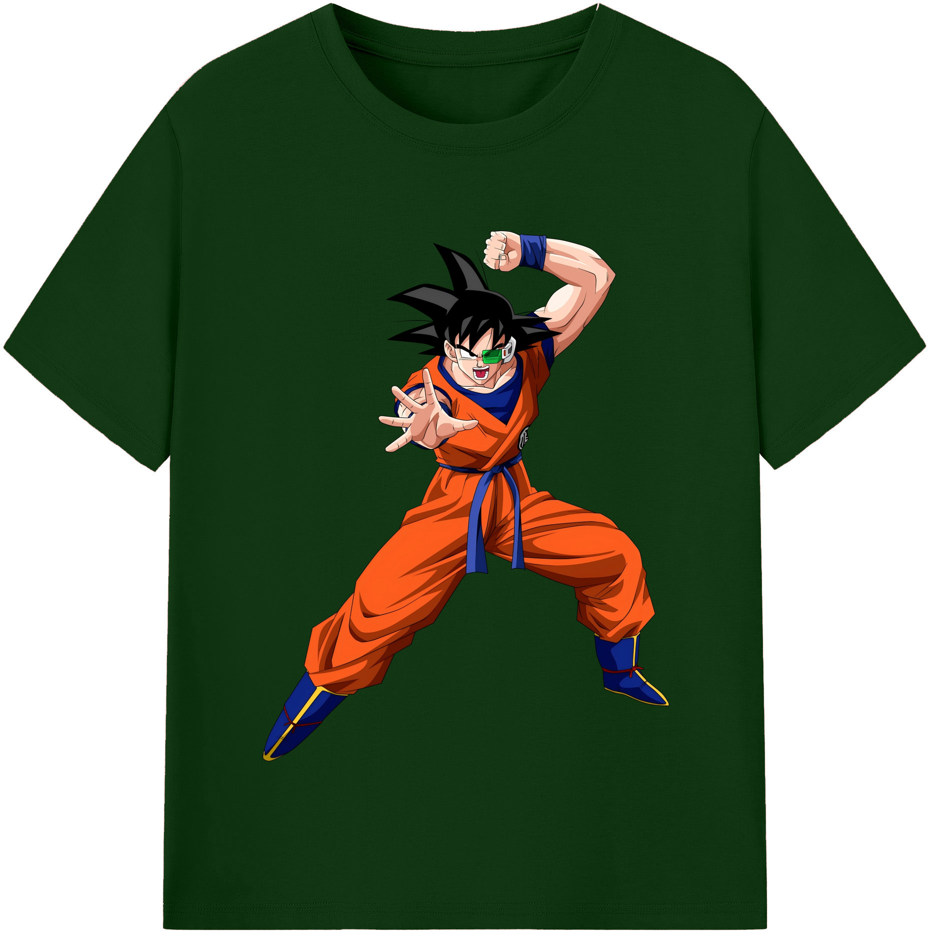 （画像用） ドラゴンボール 孫悟空（そん ごくう）Son Goku カカロット DRAGON BALL Kakarotto 綿100％半袖Tシャツ（フロントプリント）
